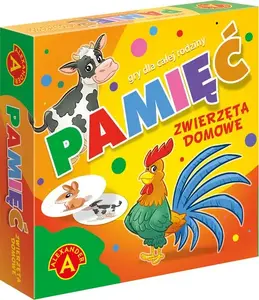 Travel Memory Game Alexander — Small Pet Animals Edition (portable, 18 cards)