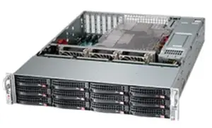Rack server chassis Supermicro SC826BE1C4-R1K23LPB — 4U, 1200 W PSU, for 3.5" HDDs, 437×647×89 mm