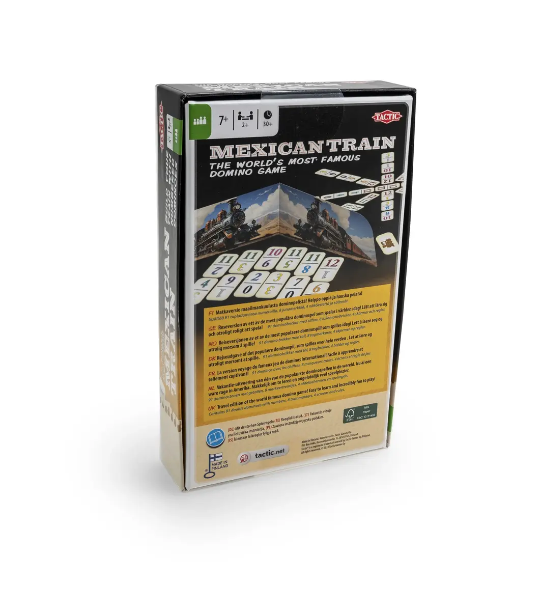 TACTIC Mexican Train Travel — настольная игра Photo 3