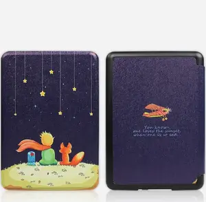 Protective Cover Strado for Kindle Paperwhite 5 — Graphic Case 'Child and Fox' — universal fit
