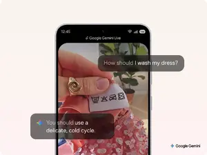 Gemini Live — задавайте вопросы о том, что видите