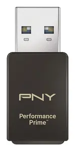 PNY Performance Prime card reader USB 3.2 Gen 1 (3.1 Gen 1) Type-A Black