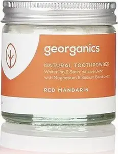 Tooth-Cleaning Powder Georganics Red Mandarin 60 ml