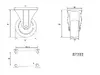 VOREL 87393 drain auger part & accessory 87393 Photo 2