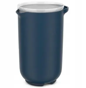 Mixing Jug with Lid KRUPS CHEF IT 1000 ml Navy