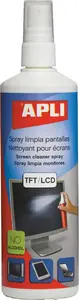 Screen cleaning fluid Apli 250 ml (AP11827) for monitors, laptops and mobile devices