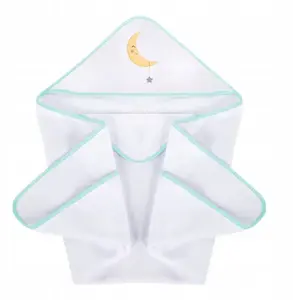 Bath towel with hood Klups Dobra Nocka (children) - hooded bath towel by Klups