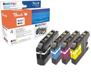 Peach 319795 ink cartridge Compatible Black, Cyan, Magenta, Yellow