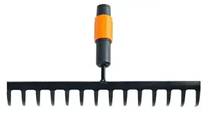 Грабли Fiskars QuikFit 14 зубьев, рабочая ширина 36 см (модель 1000653, MPN 135511)