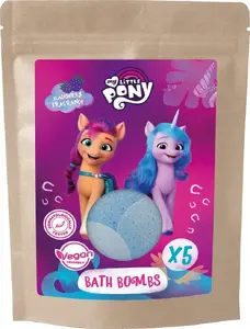 Красители-шарики для ванны для детей No name Art.rozne MK Kids My Little Pony 5×50 г (ежевика, малина) 250 г