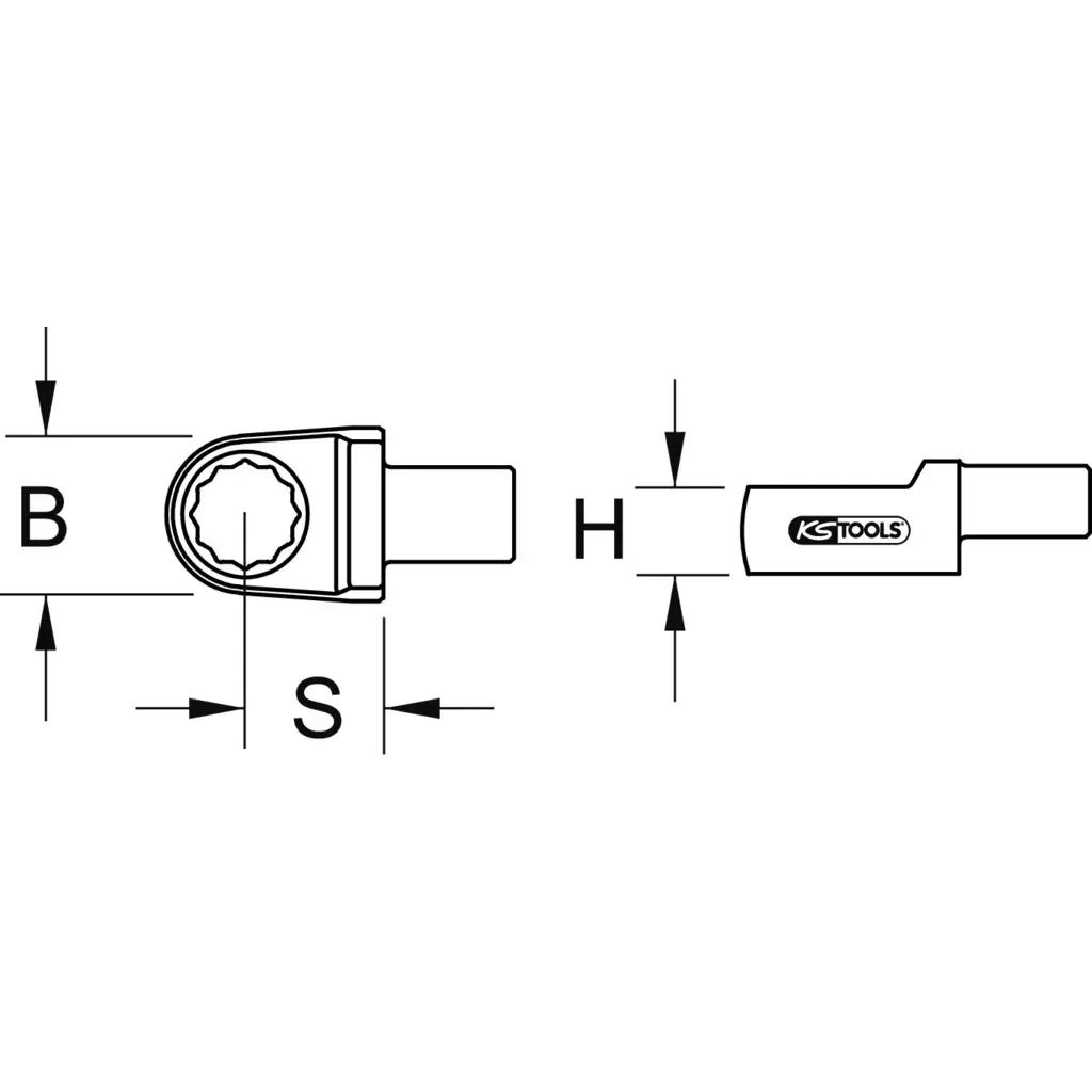KS Tools 516.2436 box end wrench 516.2436 Photo 2