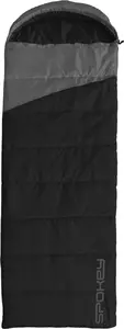 Sleeping bag SPOKEY Polaris 350 model 928462 — compact outdoor sleeping bag, single-person, black
