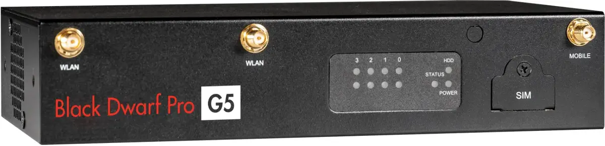 Securepoint Black Dwarf Pro G5 VPN as a Service hardware firewall SP-BD-1400194 Photo 2