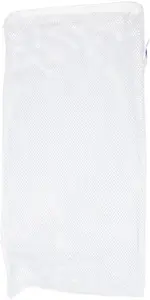 Filtrācijas materiālu tīkliņsoma AquaNatura TN-45178, balts poliesters, 15×30 cm, ar rāvējslēdzēju