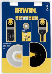 Набор пил Irwin Tools IW1017105 — 4 шт. полотен для мультифункциональной колеблющейся шлифмашины