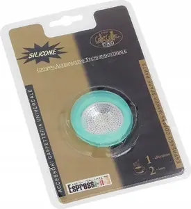 Silicone Gaskets and Filter for Espresso Maker g.a.t. USSKG12tz — 1/2 Cup Capacity
