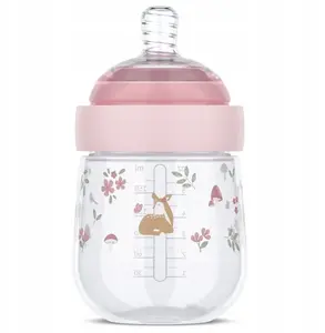 Bērnu barošanas pudele My Fairy Garden MIO 165 ml ar silikona knupīti — tilpums 165 ml