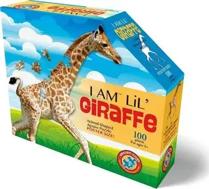 Kontūrpuzles MADD CAPP I AM LIL' – Žirafe, 100 gab.