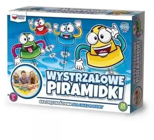 Dexterity game Zachem Wystrzałowe piramidki (ZACHEM WP) – tabletop skill game