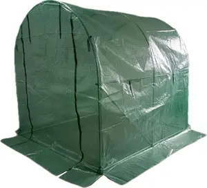 Туннельная теплица Saska Garden SZKLARNIA TUNEL 200×200×200 см зелёная
