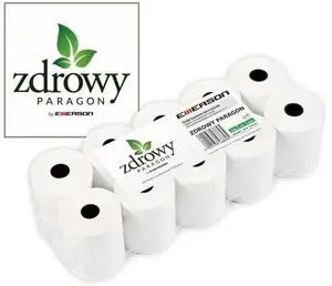 Termālā papīra ruļlis EMERSON 59 mm x 30 m, 10 mm serdenis, bez fenola (rt05930wkff)