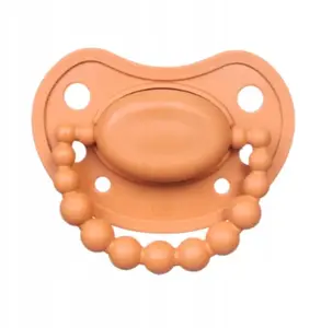 Пустышка Nuk LUU Kids 3–6 мес Pumpkin Spice — ортодонтическая силиконовая соска