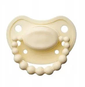 Соска Avent LUU KIDS 0–3 мес Creamy Lemon — силиконовая пустышка для новорождённых