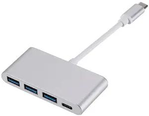 USB‑C хаб RoGer AD15641 — 3× USB 3.0 и USB‑C с PD passthrough