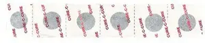 Tube Repair Patches WELDTITE Narrow Profile Road 6 self-adhesive patches, box 50 (WLD-4005)