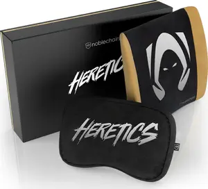 Комплект подушек с памятью формы для сиденья и поясницы noblechairs Heretics Edition