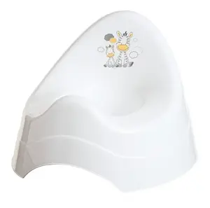 Potty Maltex Nocnik with Music, Zebra design, white