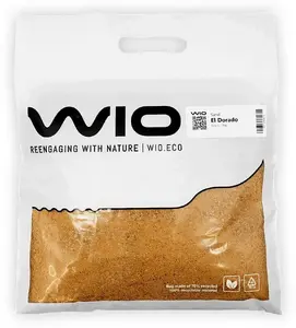 Dekoratīvais akvārija smiltis Aqua Nova WIO El Dorado, gaiši brūns, 2 kg maisiņš