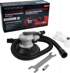 Пневматическая орбитальная шлифмашина Rockforce RF-RP7311, воздушный осциллирующий шлифовальный инструмент