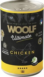 Влажный корм для собак Brit WOOLF PIES PUSZKA 400г Ultimate Can с курицей и овощами