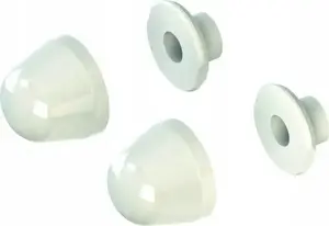 Sleeve/Cap for M12 Stud with Cover by KK-Pol (model KPL/019/0/Z) for Plumbing Fixtures