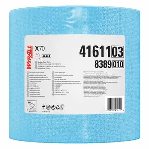 WypAll 41611 cleaning cloth Paper pulp, Polypropylene (PP) Blue 870 pc(s)