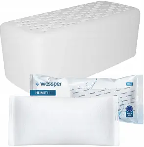 Wessper moisture absorber XXL 500 g WES101-500-WH — refill-free desiccant for rooms and closets