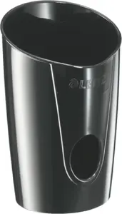 Pen holder Leitz Allura, black — desk organizer for pens and pencils