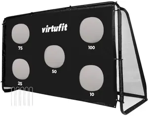 Goal Frame STABILUS VIRTUFIT Pro with Shooting Net 300 x 200 cm