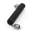 Compulocks Dual Head Coiled Cable Keyed Lock cable lock CL02H Photo 2