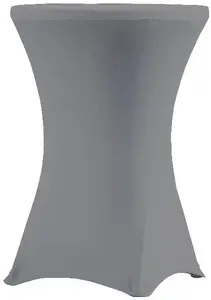 Table Cover Verlo Coctail 80 gray — protective tablecloth for round and rectangular tables