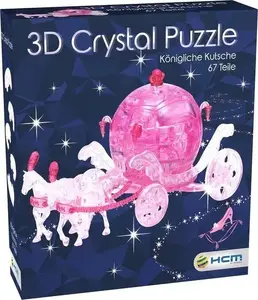 Настольная игра-пазл Bard Centrum Gier Crystal Puzzle большие Карета