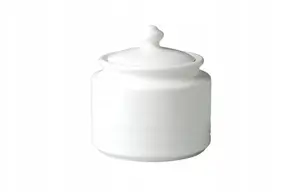 Sugar bowl Tadar Rondo 270 ml, glass container for sugar, 270 ml capacity