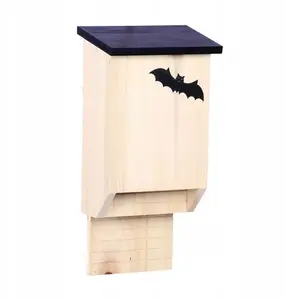 Деревянная будка для летучих мышей garden fun GF-12944 — 19×12×39 см, укрытие для гнездования