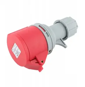 Portable 5-pin 16A power socket Plastrol GN-516P