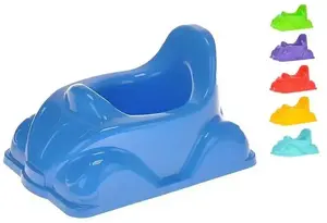 Bērnu podiņš Hipo Nocnik Auto 32x21x23 cm, 6 krāsu komplekts, modelis WH5066