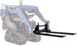 Pallet forks attachment for Scheppach MKL730 mini loader — pallet handling forks