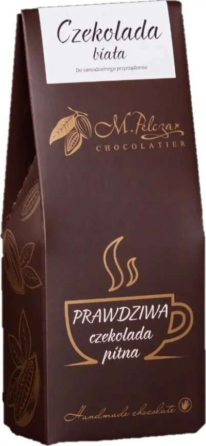 M.Pelczar Chocolatier baltais dzērienu šokolādes
