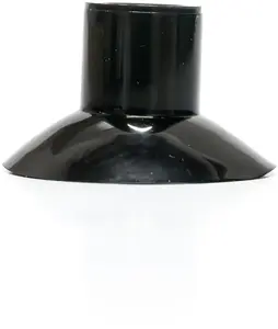 Akvārija piesūcekņi ZOLUX 25×15 mm, cauruma Ø 7 mm, melni, 50 gab.