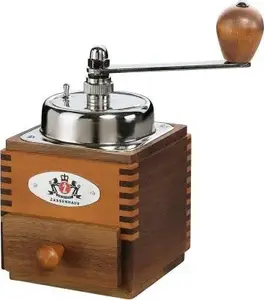 Coffee Grinder Zassenhaus Montevideo – compact manual burr grinder, size 10x10x18.5 cm